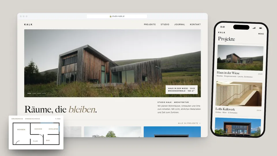 Website · Architekturbüro