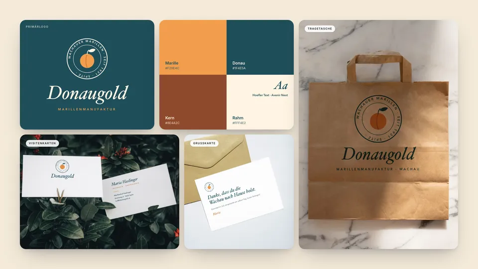 Branding · Marillenmanufaktur