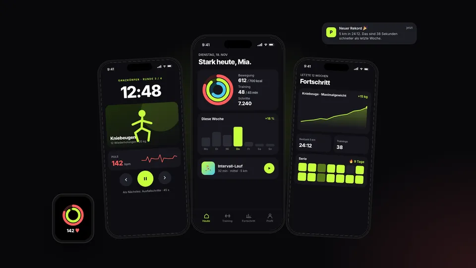 Mobile App · Fitness
