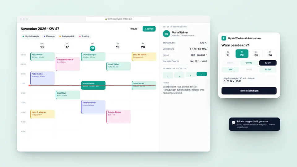 Web-App · Terminplanung Praxis